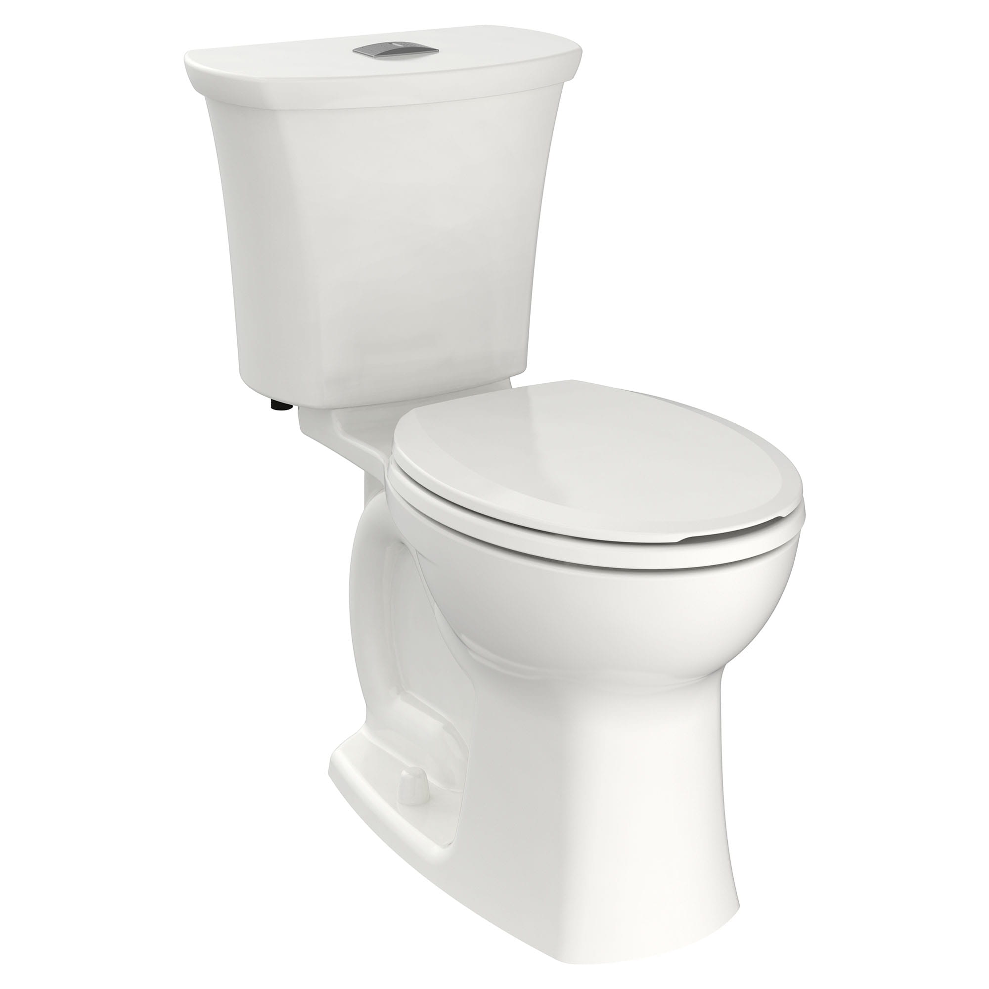 Edgemere® Two-Piece Dual Flush 1.6 gpf/6.0 Lpf and 1.1 gpf/4.2 Lpf Chair Height Round Front Toilet Less Seat